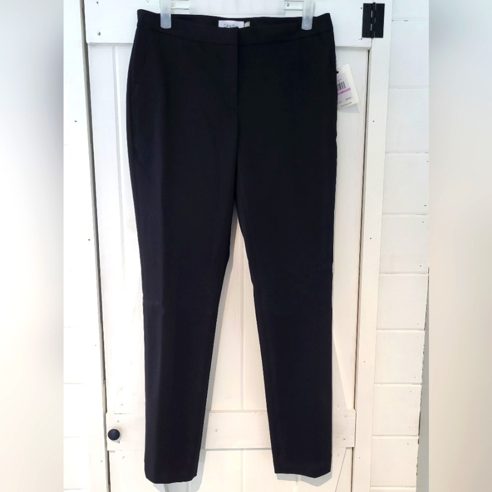 Calvin Klein Lightweight Tab Closure Dress Pants